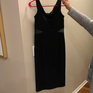 Dressy black sleeveless dress. Size 10